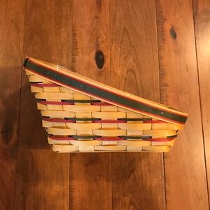 LONGABERGER 1998 LARGE HOLIDAY SLEIGH BASKET16811
